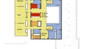 Level 4 - View <a href="http://harvardmagazine.com/sites/default/files/img/article/0913/Level4sm.jpg">larger floor plan</a>