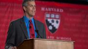 U.S. Secretary of Education Arne Duncan ’86 led off the day with a short address, followed by a dialogue with McCartney professor in education leadership Monica Higgins.