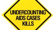 Richard Deagle, <i>Undercounting AIDS Cases Kills,</i> poster, offset lithography, mounted on foam core, undated