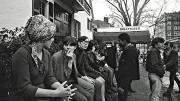 Cruising the Square: Brattle Theatre-goers await <i>Breathless</i> in 1967