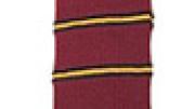 This class necktie belonged to Renny Little's father,  Bertram K. Little ’23. His class colors were orange and black.