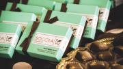 The upscale chocolates—boxes of a dozen,  like these, retail for $25 each—draw on flavors from  Vietnam and the rest of the world.