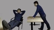 Examples of poses used in the “power posing” study.  These are high-power postures: expansive positions with open limbs. 
