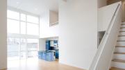 Interior of a condo at the Penn Street Lofts