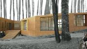 A design for a YMCA health and wellness center, projected to go up at one or more YMCA camps, beginning in 2011 