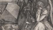 Albrecht Dürer, <i>Melencolia I,</i> 1514. Engraving.