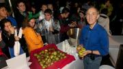 Eric Chivian, director of the Center for Health and the Global Environment at Harvard Medical School, supplied heirloom apples from his orchard in central Massachusetts, including the Roxbury Russet, a variety that Chivian believes was once grown in Harvard Yard.