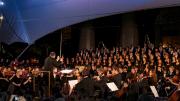 The Harvard-Radcliffe Orchestra performed as part of the evening's main ceremony.