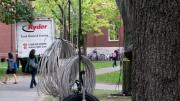 Tercentenary Theatre has been wired for sound and lighting effects far beyond those accompanying the seated, daytime Commencement exercises. Expect dramatic lighting of the venue’s beautiful historic buildings, the canopy of trees, and the evening’s performers.