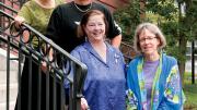 Top from left: Helen Snively, Tom Southwick, Carol Sternhell, and Deborah Johnson