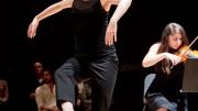 Jill Johnson performs during “The Art of Survival: A Tenth Anniversary Observance of 9/11 in Words, Music, and Dance” at Sanders Theatre.