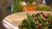 Wade’s Cherry Tart salad at Vinaigrette in Santa Fe