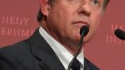 Comedian Jimmy Tingle, M.P.A. ’10, added levity to the Harvard Kennedy School's concurrent 75th anniversary celebration.