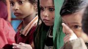 Children at the Mobile Crèches center in Gurgaon