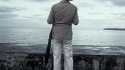 <i>Man in the Sola Hat </i>(c. 1985), by Sooni Taraporevala '79, at the Carpenter Center for the Visual Arts