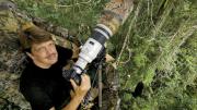 Photojournalist Tim Laman talks at the Harvard Museum of Natural History about his successful mission to capture on film all 39 known species of birds of paradise in the wild.