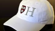 The Harvard Campaign: the headgear. It wouldn't be a campaign without a logo and swag to match.