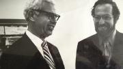 U.S. Supreme Court Justice Arthur Goldberg and his law clerk, the young Alan Dershowitz, in 1963&mdash;a pivotal intersection in the history of capital punishment