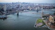 Pier 5: an aerial view of the Brooklyn waterfront as it is being reclaimed
