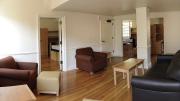 Recent renovations in Old Quincy, now renamed Stone Hall: a three-bedroom residential suite with Harvard-supplied furnishings