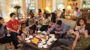 The weekly Lowell House tea, held in the master&rsquo;s residence 