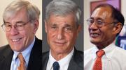 Corporation members Robert D. Reischauer, Robert E. Rubin, and William F. Lee