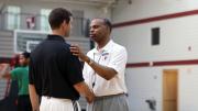 Stevens also reviewed lessons from his experiences while leading Butler University to appearances in the national championship game, as Amaker hopes to do at Harvard.