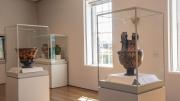Visiting this gallery of Greek vases may, as Jennifer L. Roberts suggests, grant students a deeper experience of the artworks than merely studying the “flattened” surface of a digital image: “If you’d ask, say, a ceramicist what’s the most important part of the pot they’ve created, they’ll often say it’s the shape of the void in the pot.”