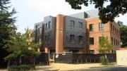 The renovated exterior of the new Fellowship House