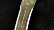 A horse graces the hilt of a knife (India or Iran)
