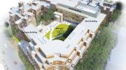 A rendering of the Kennedy School&rsquo;s expanded and reconfigured campus