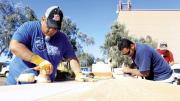 Projects at The Mission Continues include refurbishing buildings.