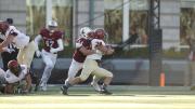 All but unstoppable, senior running back Paul Stanton Jr. churned, cut, and bulled his way to two touchdowns and a game-high 123 yards and two touchdowns.