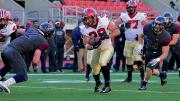 Current star Paul Stanton Jr. (rambling for the clinching touchdown at Penn in 2014), from Kenner, Louisiana, is one of a seemingly unbroken and unstoppable line of stellar and punishing Crimson runners.