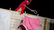 A scene from Bonnie Duncan’s “poignantly silly” Squirrel Stole My Underpants