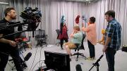 An “On-Camera Puppetry Intensive” with Ronald Binion (at far left)