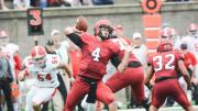 Crimson quarterback Joe Viviano had another strong passing game, completing 22 of 35 passes for 229 yards and a touchdown.