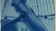 The telescope when in use at Harvard’s observatory in Arequipa, Peru