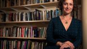 Photograph of Sarah Richardson in her office