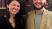 Photo of Michelle Walsh and Benjamin Roy