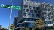 The new Harvard School of Engineering and Applied Sciences building in Allston.