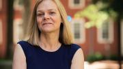 Photograph of Emma Dench, dean of Graduate School of Arts and Sciences