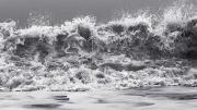 Dramatic photograph of volatile hurricane waves, by artist Clifford Ross 