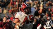 With a 32-yard interception return in the fourth quarter, captain and linebacker Alex Gedeon scored Harvard's final touchdown of The Game.