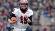 Crimson quarterback Colton Chapple completed 17 of 24 passes for 174 yards, but was sacked six times by the hard-charging Penn defense.