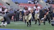 Insurance points: Penn’s Ian Dobbins was no match for Stanton on the Harvard back’s fourth-quarter, 14-yard touchdown run that all but sealed the verdict.