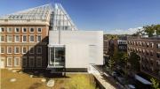 The Winter Garden galleries of the Harvard Art Museums were designed as places for visitors to rest their minds and eyes, says architect Renzo Piano.