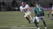 With 1:56 left, defensive back Jordan Becerra '16 picked off a pass in front of Dartmouth receiver Victor Williams to extinguish the Big Green's last, faint hope. 