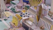 This model city by Bodys Isek Kingelez anchors <i>Luminós/C/ity.Ordinary Joy: From the Pigozzi Contemporary African Art Collection</i>.