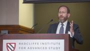 Wrapping up the conference, Harvard provost Alan M. Garber noted the challenges ahead for Allston campus development. “What we think about today, much more deliberately than in the past,” he said, “is how we relate to the community.” 